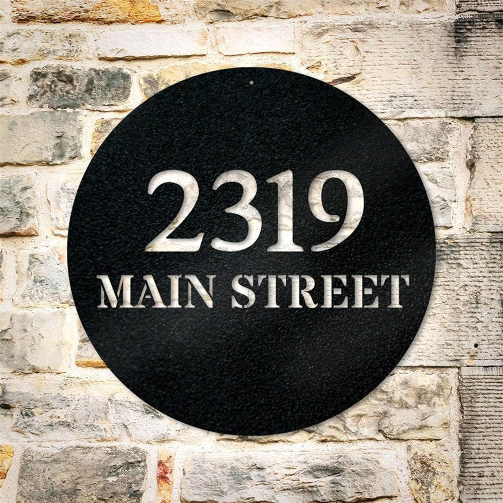 Metal Address Sign, Metal House Number Sign Modern Address Art Decor Address Sign Metal Address Sign Address Numbers Address