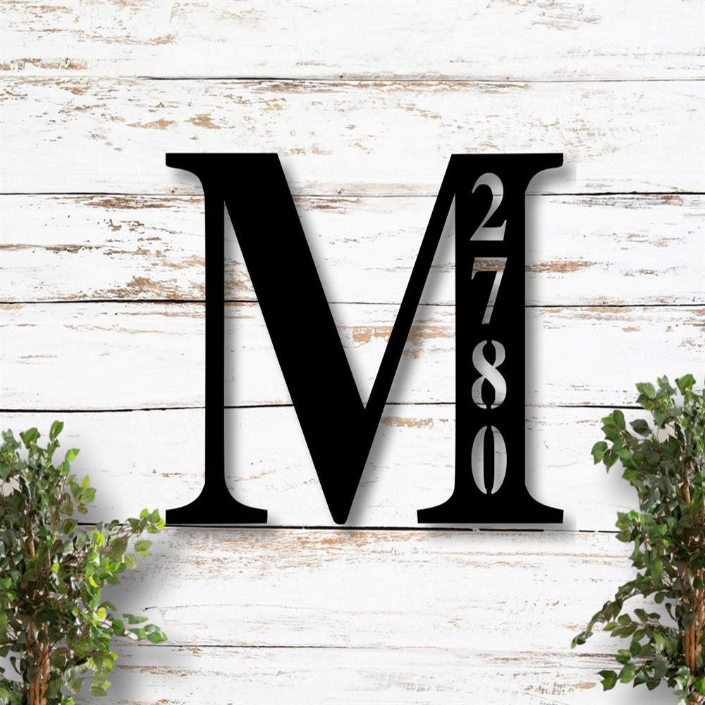 Metal Address Sign, Metal House Numbers Address Plaque Address Numbers Metal Address Numbers Metal Signs Custom Metal Address Sign Address