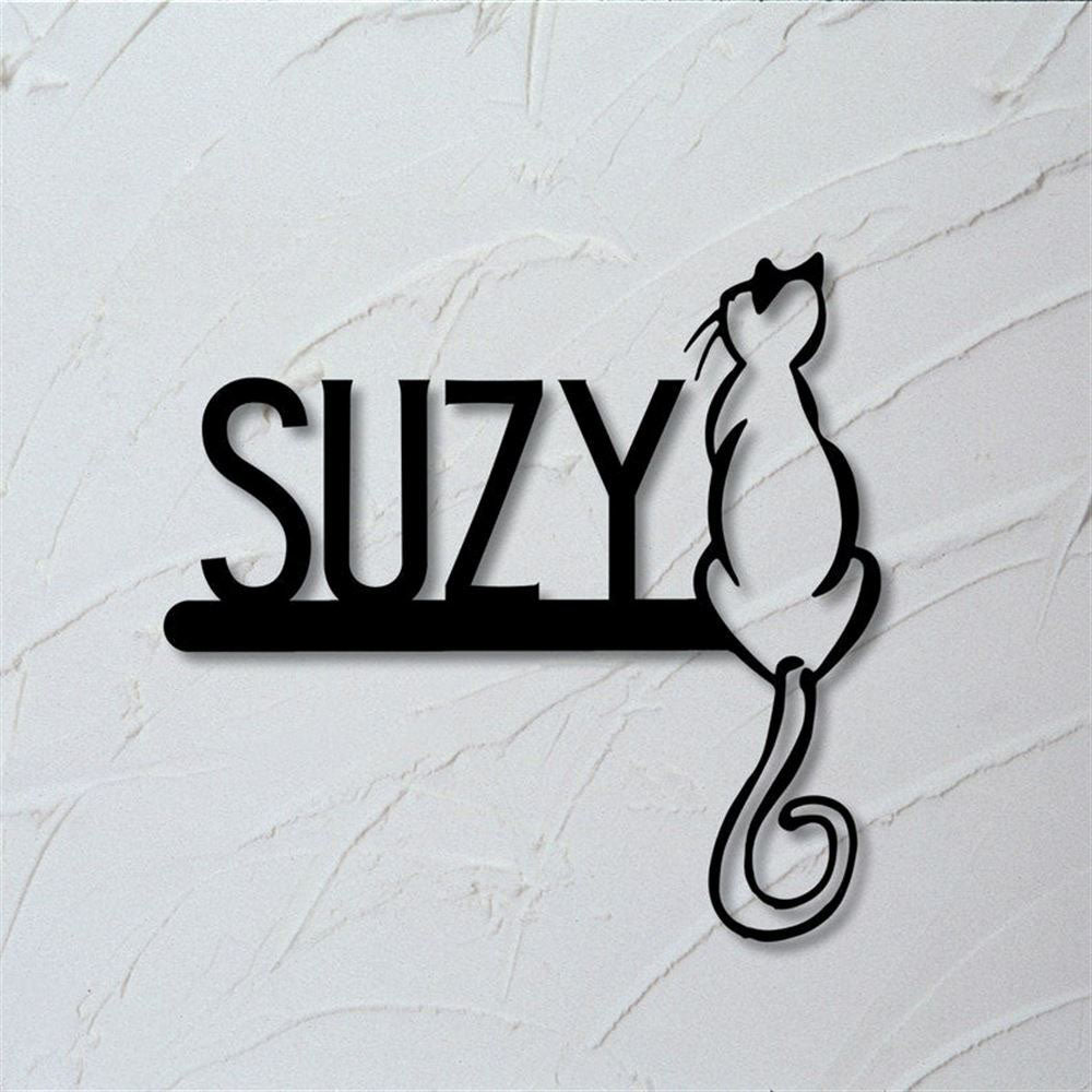 Metal Address Sign, Metal House Numbers Address Plaque Personalized Address Address Sign Custom Metal Address Sign Custom Street Address