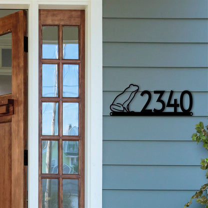 Metal Address Sign, Metal House Numbers Address Sign House Number Plaque Metal Address Numbers Fleur De Lis Plaquefront Porch Decorporch
