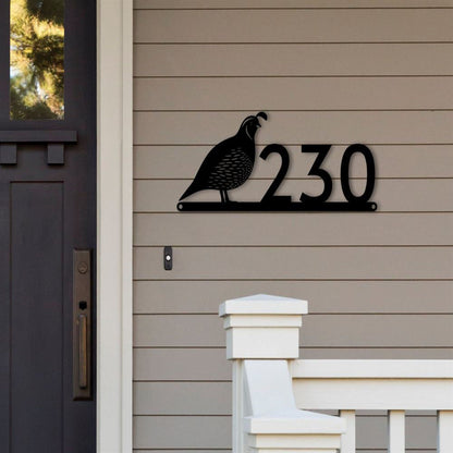Metal Address Sign, Nautical Sailboat House Number Sign, Metal Black Laser Cut Nautical Decor House Number Address Sign Address