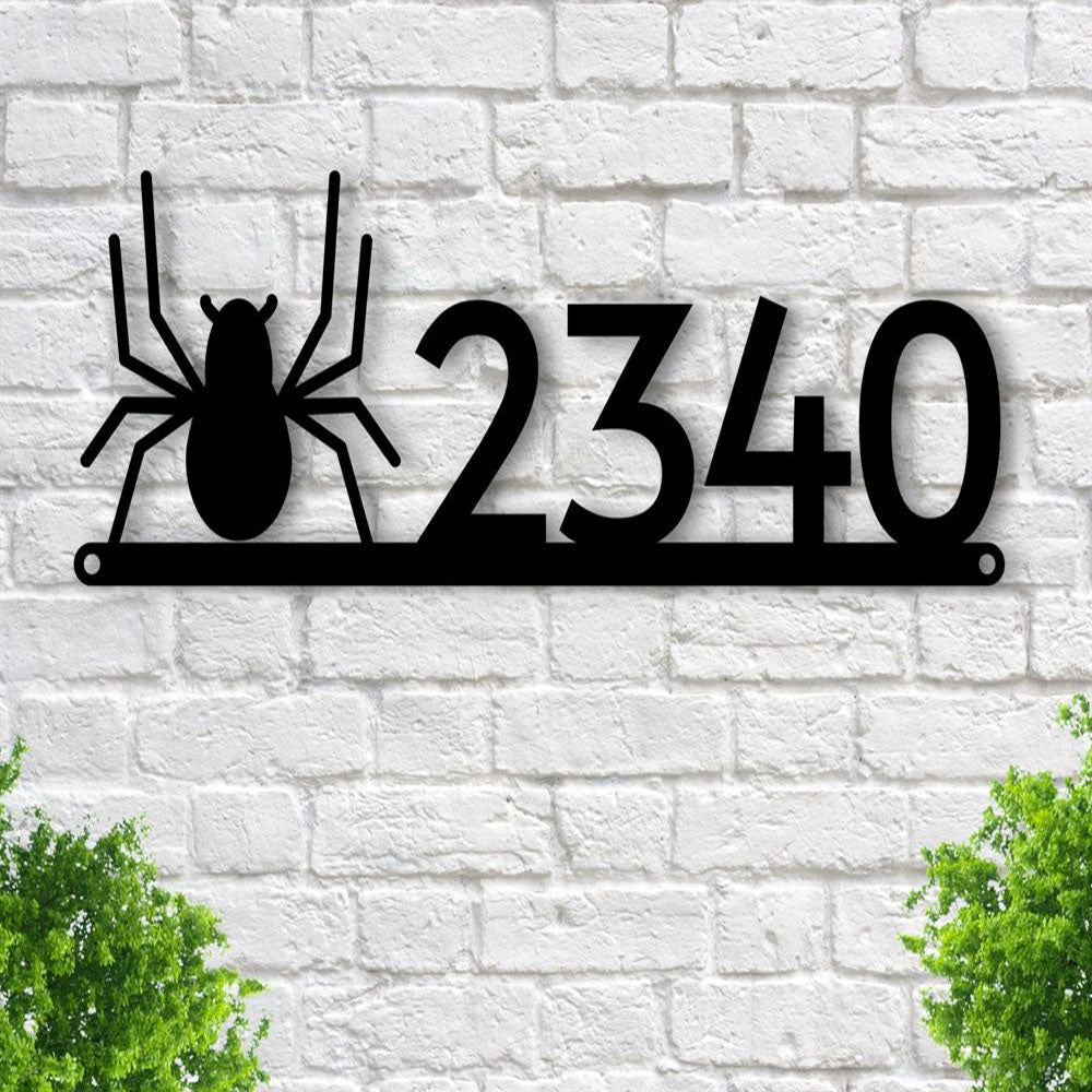 Metal Address Sign, Personalized Address Sign Metal Address Sign Address Plaque Metal Address Plaque Number Sign outdoor Sign, House Number
