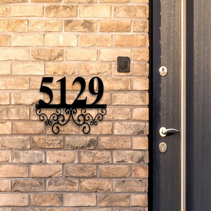 Metal Address Sign, Personalized House Numbers, Metal Address Plaque For House Address Number Metal Address Sign House Numbers Front Porch