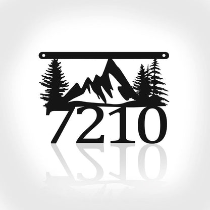 Metal Address Sign, Personalized Letter Address Sign Address Plaque Metal Address Sign Metal Sign Metal Letter Sign For Front Porch Last