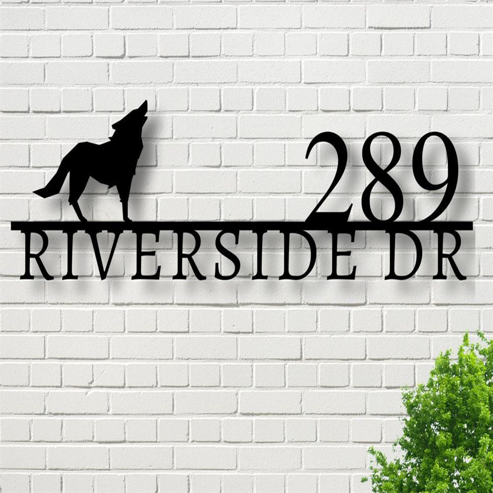 Metal Address Sign, Shark Fin Address Sign Shark Fin Metal Sign Metal Shark Sign Beach Decor Address Signs House Number Plaque Address