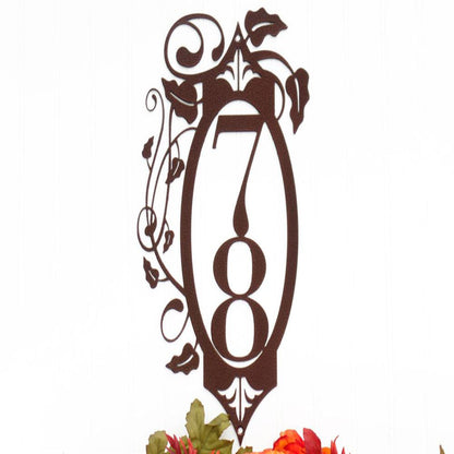 Metal Address Sign, Turtles Address Sign Metal Hanging Address Sign For Yard Turtles Address Plaque Turtle Decor Yard Stakes Turtle Lovers