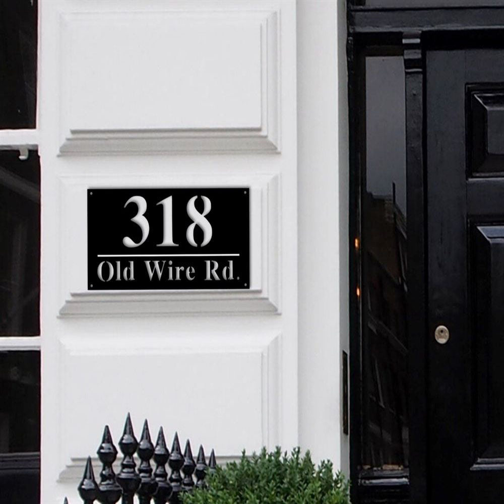 Metal Address Sign, Unicorn Address Sign Unicorn Metal Sign Metal Unicorn Sign Unicorn Sign Address Signs House Number Plaque Address Plaque
