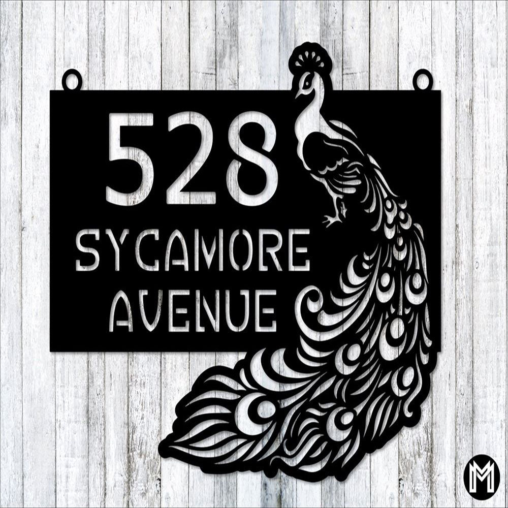 Metal Address Sign, Wolf Address Sign Wolf Metal Sign Metal Wolf Sign Wolf Sign Wolf Howling Address Sign House Number Plaque Address Plaque