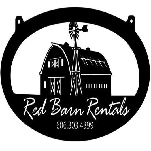 Metal Barn Sign, Barn Address Sign, Metal House Sign, Wall Metal Sign, Home Decor Sign, Anniversary Gift, Wall Decoration Art