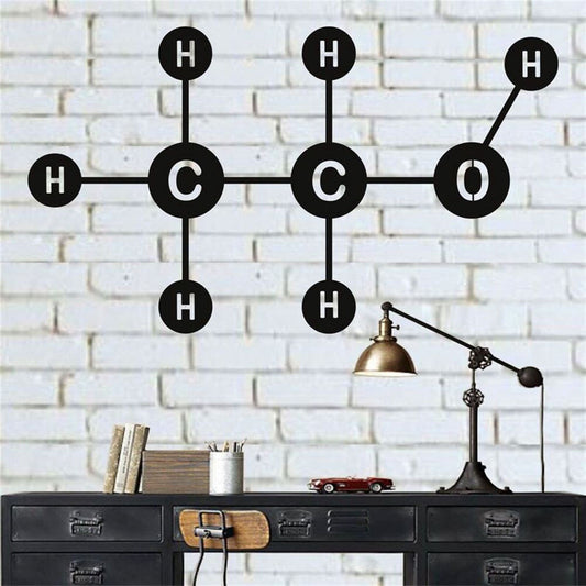 Metal Wall Decor, Science Art, Biology Chemistry Art, Bar Decoration