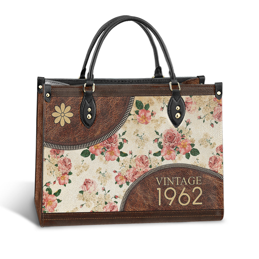 Mother 60th Gift Vintage Leather Bag, Women's Pu Leather Bag, Best Mother's Day Gifts