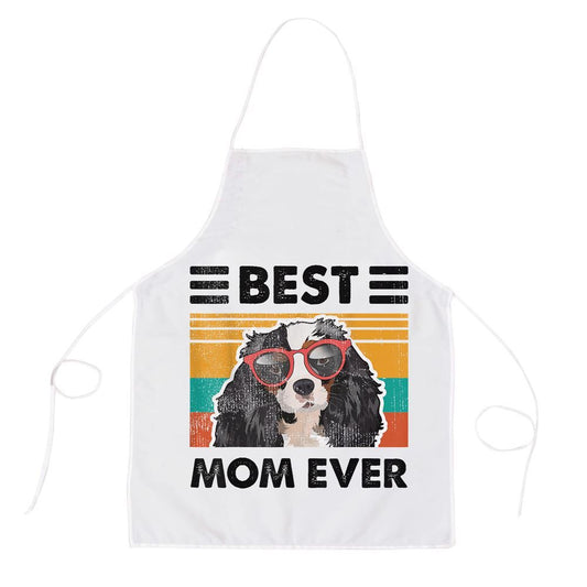 Mother's Day Apron, Best Cavalier King Charles Spaniel Mom Ever Dog Mothers Day Apron, Mom Gift, Mother's Day Gift, Funny Apron For Women