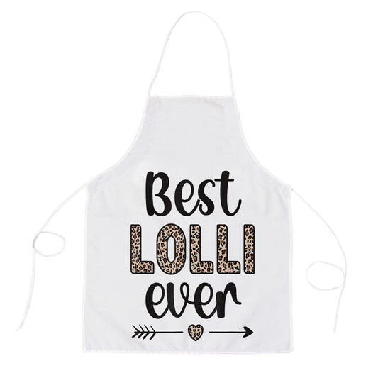 Mother's Day Apron, Best Lolli Grandmother Appreciation Lolli Grandma Apron, Mom Gift, Mother's Day Gift, Funny Apron For Women