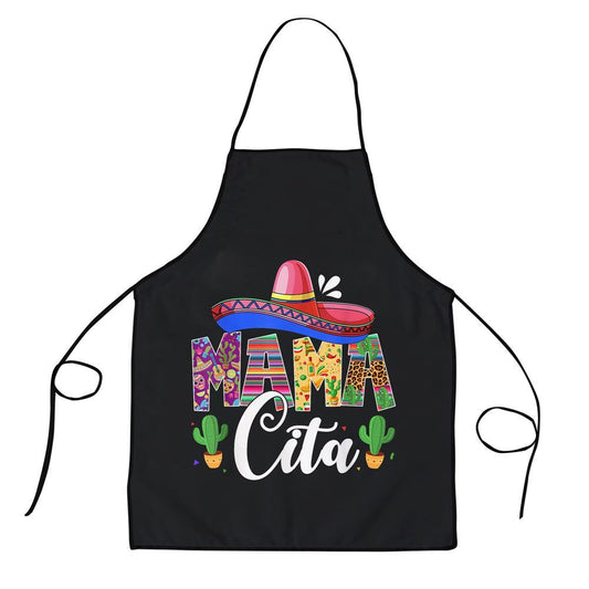 Mother's Day Apron, Cinco De Mayo Leopard Mamacita Festival Mexican Mothers Day Apron, Mom Gift, Mother's Day Gift, Funny Apron For Women