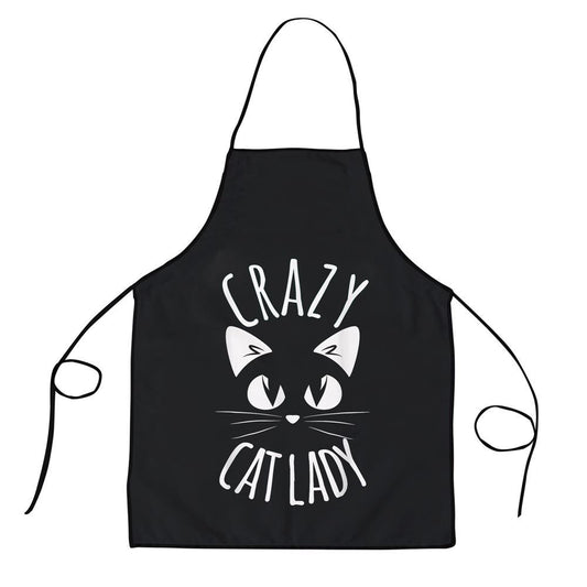 Mother's Day Apron, Crazy Cat Lady Funny Fur Mom Mothers Day Christmas Birthday Apron, Mom Gift, Mother's Day Gift, Funny Apron For Women