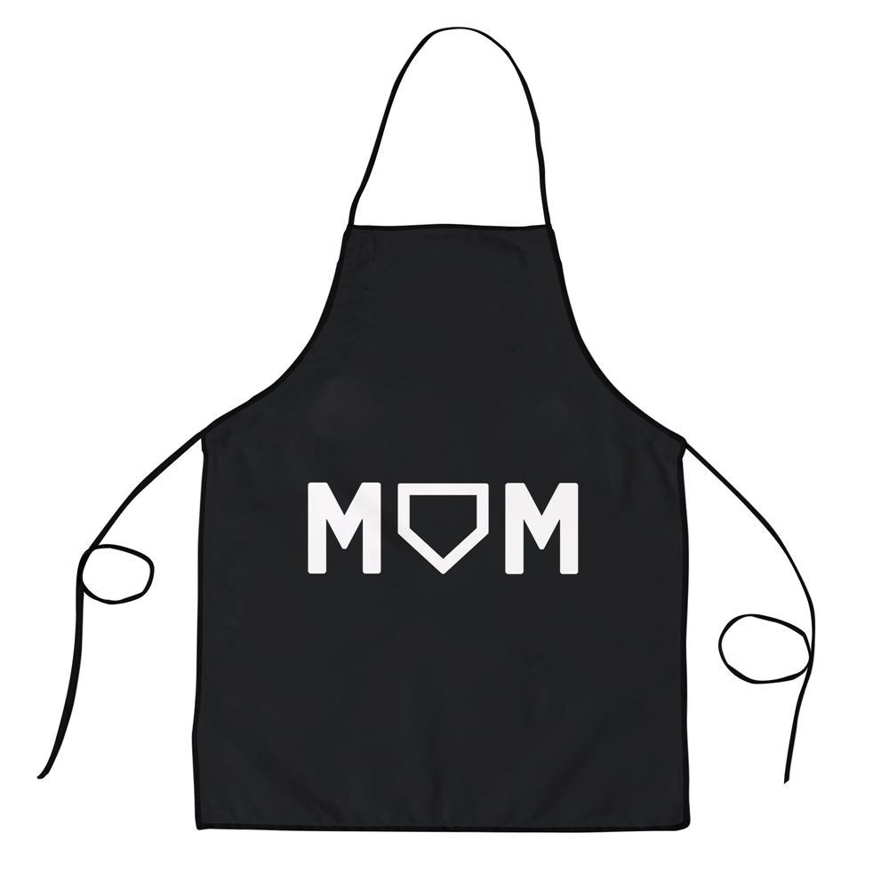 Mother's Day Apron, Cute Baseball Mom Favorite Player Mothers Day Apron, Mom Gift, Mother's Day Gift, Funny Apron For Women