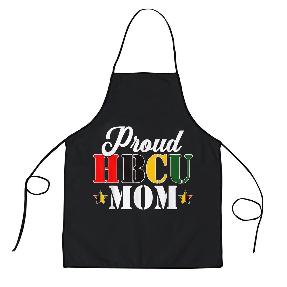 Mother's Day Apron, Cute Proud Hbcu Mom Black College University Mothers Day Apron, Mom Gift, Mother's Day Gift, Funny Apron For Women