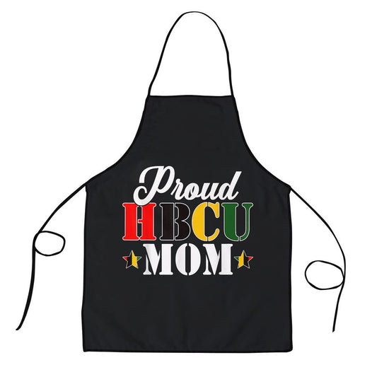 Mother's Day Apron, Cute Proud Hbcu Mom Black College University Mothers Day Apron, Mom Gift, Mother's Day Gift, Funny Apron For Women