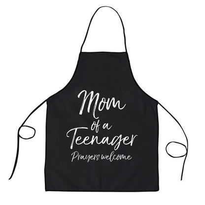 Mother's Day Apron, Funny Christian Mothers Mom Of A Teenager Prayers Welcome Apron, Mom Gift, Mother's Day Gift, Funny Apron For Women