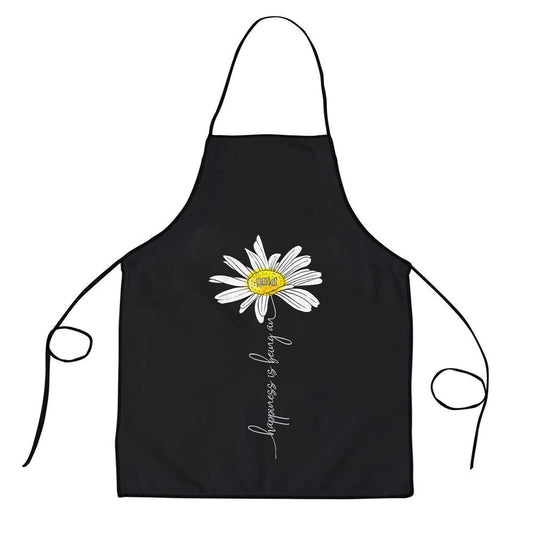 Mother's Day Apron, Happiness Is Being An Oma Daisy Tshirt Mothers Day Gifts Apron, Mom Gift, Mother's Day Gift, Funny Apron For Women