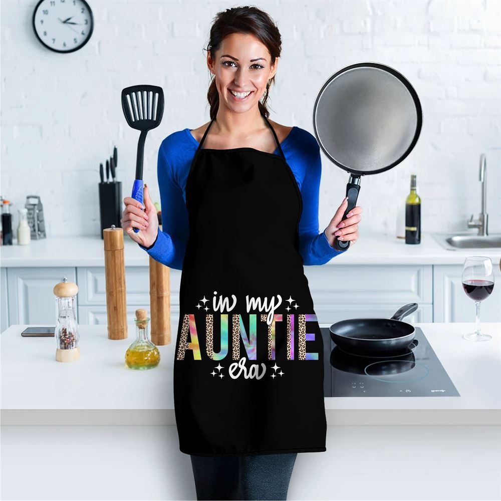 Mother's Day Apron, In My Auntie Era Baby Announcement For Aunt Mother'S Day Apron, Mom Gift, Mother's Day Gift, Funny Apron For Women