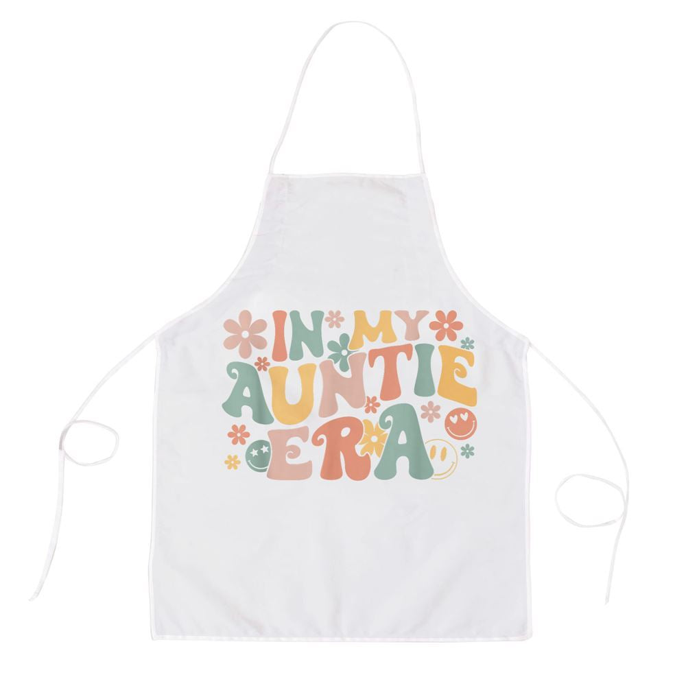 Mother's Day Apron, In My Auntie Era Baby Announcement For Aunt Mother's Day Apron, Mom Gift, Mother's Day Gift, Funny Apron For Women