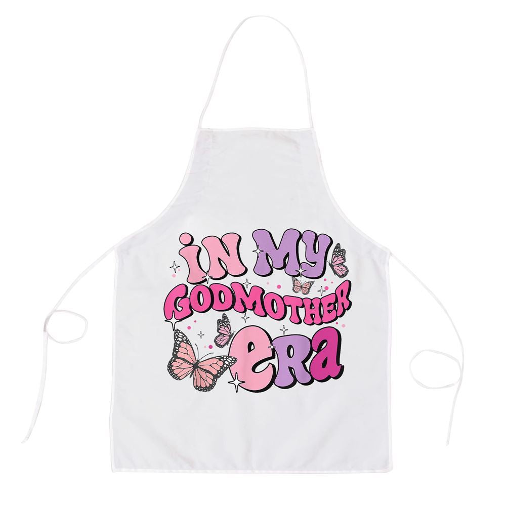 Mother's Day Apron, In My Godmother Era Fairy Godmother Proposal Mothers Day Apron, Mom Gift, Mother's Day Gift, Funny Apron For Women