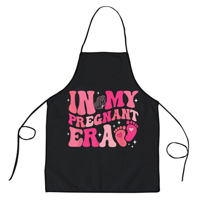 Mother's Day Apron, In My Pregnant Era Pregnancy New Mom Groovy Mothers Day Apron, Mom Gift, Mother's Day Gift, Funny Apron For Women