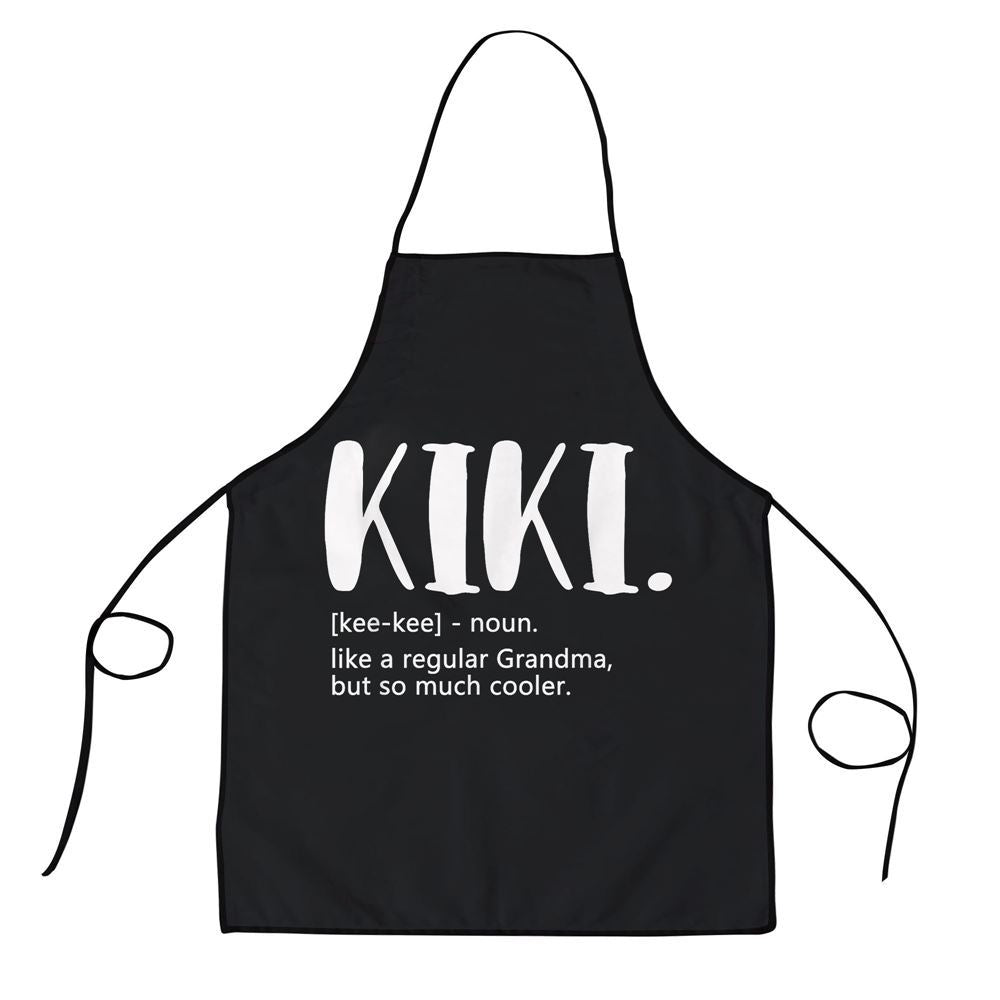 Mother's Day Apron, Kikis For Women Mothers Day Idea For Grandma Kiki Apron, Mom Gift, Mother's Day Gift, Funny Apron For Women