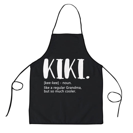 Mother's Day Apron, Kikis For Women Mothers Day Idea For Grandma Kiki Apron, Mom Gift, Mother's Day Gift, Funny Apron For Women