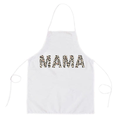 Mother's Day Apron, Mama Leopard Cheetah Printmothers Day Gift Apron, Mom Gift, Mother's Day Gift, Funny Apron For Women