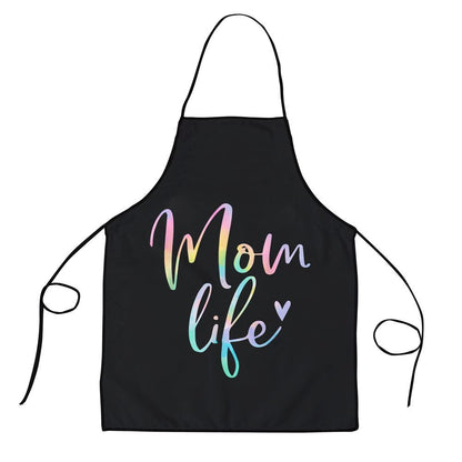 Mother's Day Apron, Mom Life Gifts For Women Mom Life Heart Mama Tie Dye Apron, Mom Gift, Mother's Day Gift, Funny Apron For Women