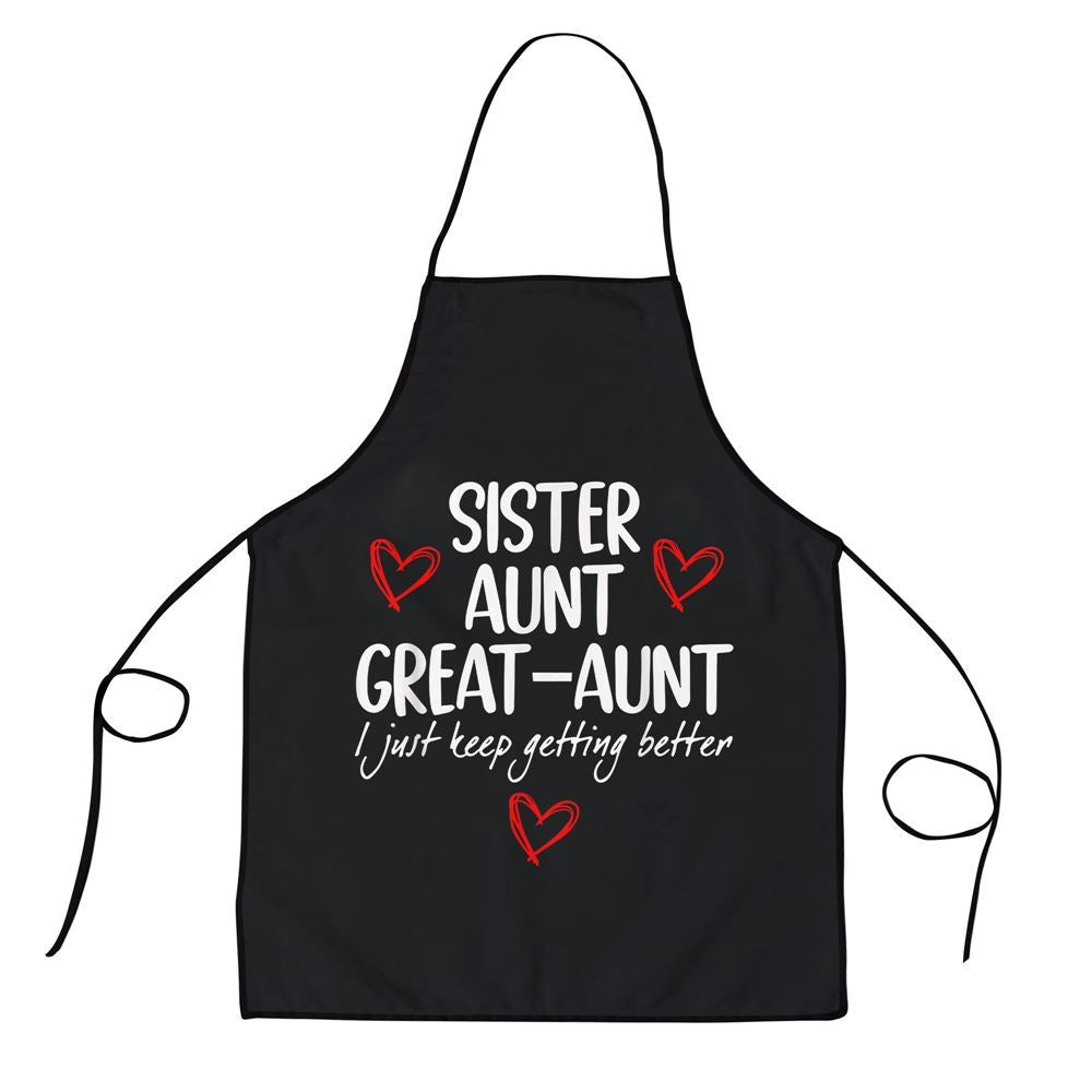 Mother's Day Apron, Mothers Day Gifts From Grandkids Sister Aunt Great Aunt Apron, Mom Gift, Mother's Day Gift, Funny Apron For Women