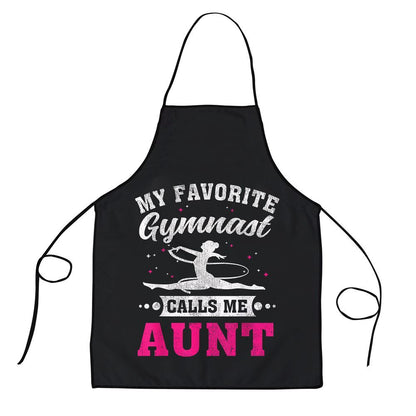 Mother's Day Apron, My Favorite Gymnast Calls Me Aunt Mothers Day Apron, Mom Gift, Mother's Day Gift, Funny Apron For Women