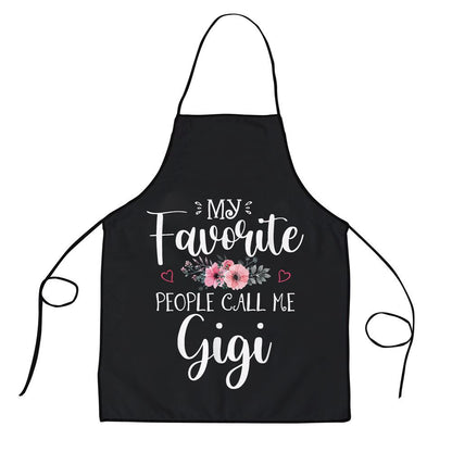Mother's Day Apron, My Favorite People Call Me Gigi Floral Mothers Day Apron, Mom Gift, Mother's Day Gift, Funny Apron For Women