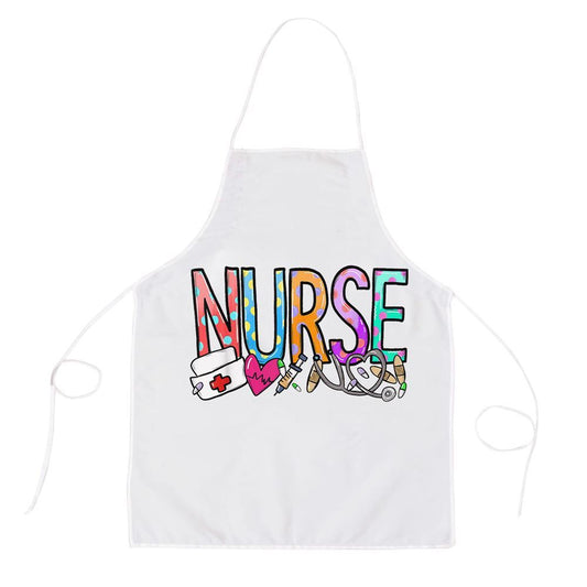 Mother's Day Apron, Nurses Day Nurse Life Nurse Week Women This Is Fine Apron, Mom Gift, Mother's Day Gift, Funny Apron For Women