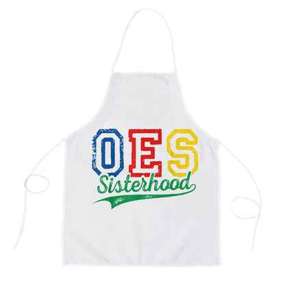Mother's Day Apron, Oes Sisterhood Order Of The Eastern Star Funny Mothers Day Apron, Mom Gift, Mother's Day Gift, Funny Apron For Women