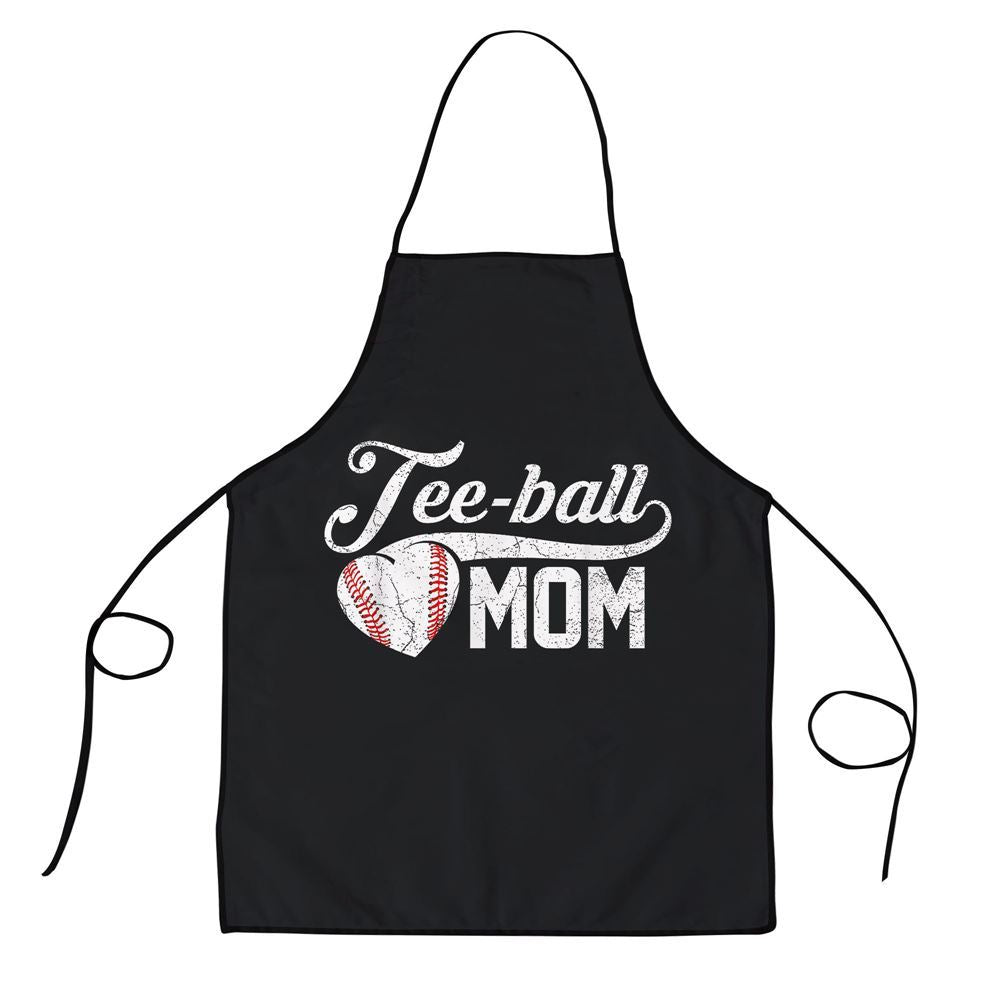Mother's Day Apron, Tee Ball Mom Tball Mom Mothers Day Gifts Apron, Mom Gift, Mother's Day Gift, Funny Apron For Women