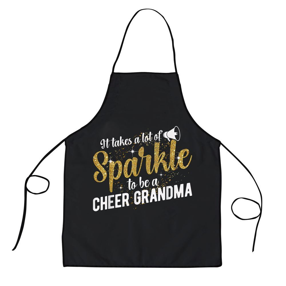 Mother's Day Apron, To Be A Cheer Grandma Of A Cheerleader Grandmother Apron, Mom Gift, Mother's Day Gift, Funny Apron For Women