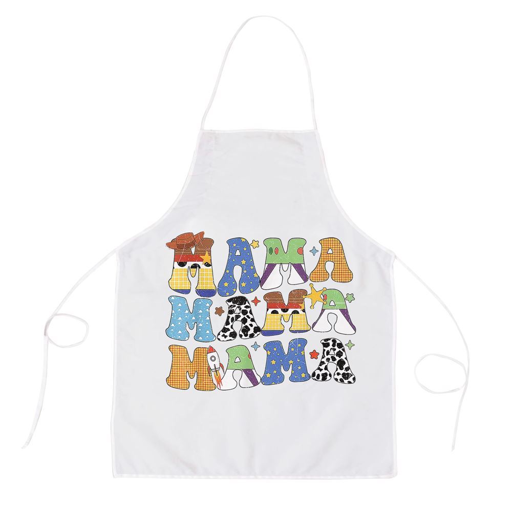 Mother's Day Apron, Toy Funny Story Mama Boy Mom Mothers Day Tee For Women Apron, Mom Gift, Mother's Day Gift, Funny Apron For Women