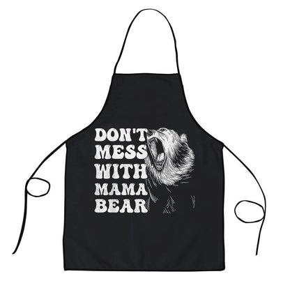 Mother's Day Apron, Womens Dont Mess With Mama Bear Funny Mothers Day Apron, Mom Gift, Mother's Day Gift, Funny Apron For Women