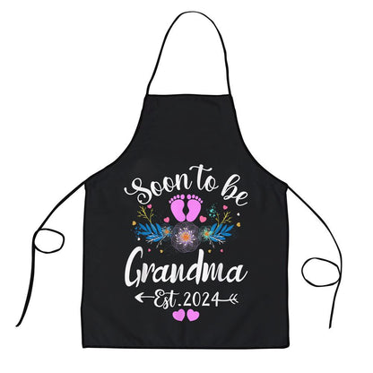 Mother's Day Apron, Womens Soon To Be Grandma 2024 Mothers Day Apron, Mom Gift, Mother's Day Gift, Funny Apron For Women