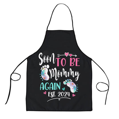 Mother's Day Apron, Womens Soon To Be Mommy Again 2024 Mothers Day Apron, Mom Gift, Mother's Day Gift, Funny Apron For Women