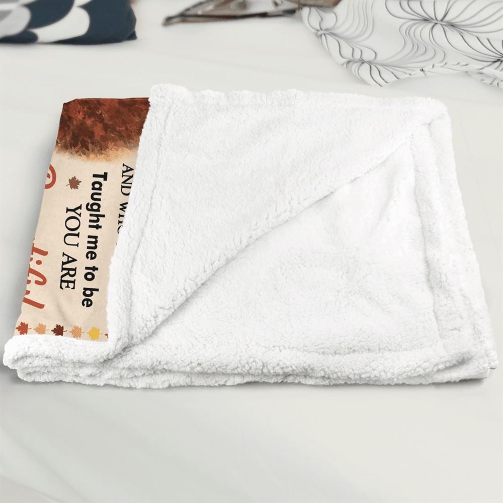 Mother's Day Blanket For Mom I Am Forever Grateful Blanket Heart Tree, Birthday Gift