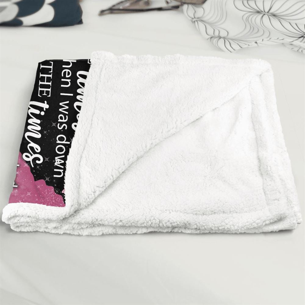 Mother's Day Blanket For Mom I Love You For All The Times Blanket, Birthday Gift