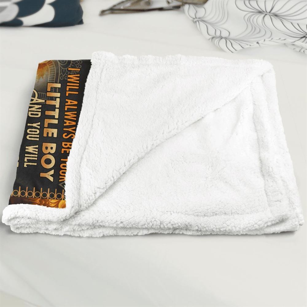 Mother's Day Blanket For Mom It'S Not Easy For A Woman To Raise A Child Lion Blanket From Son, Birthday Gift