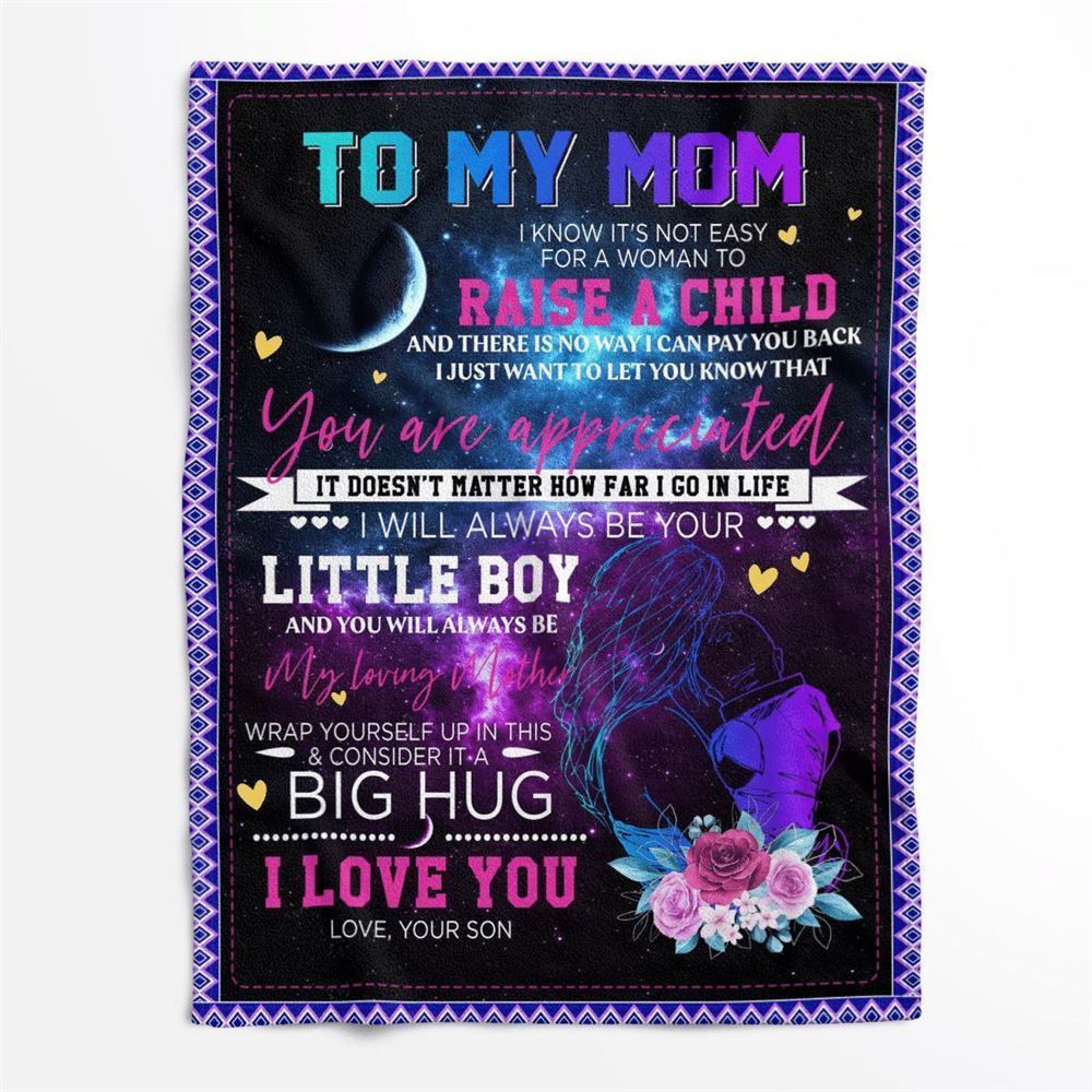 Mother's Day Blanket For Mom You Will Always Loving Mother Blanket, Birthday Gift