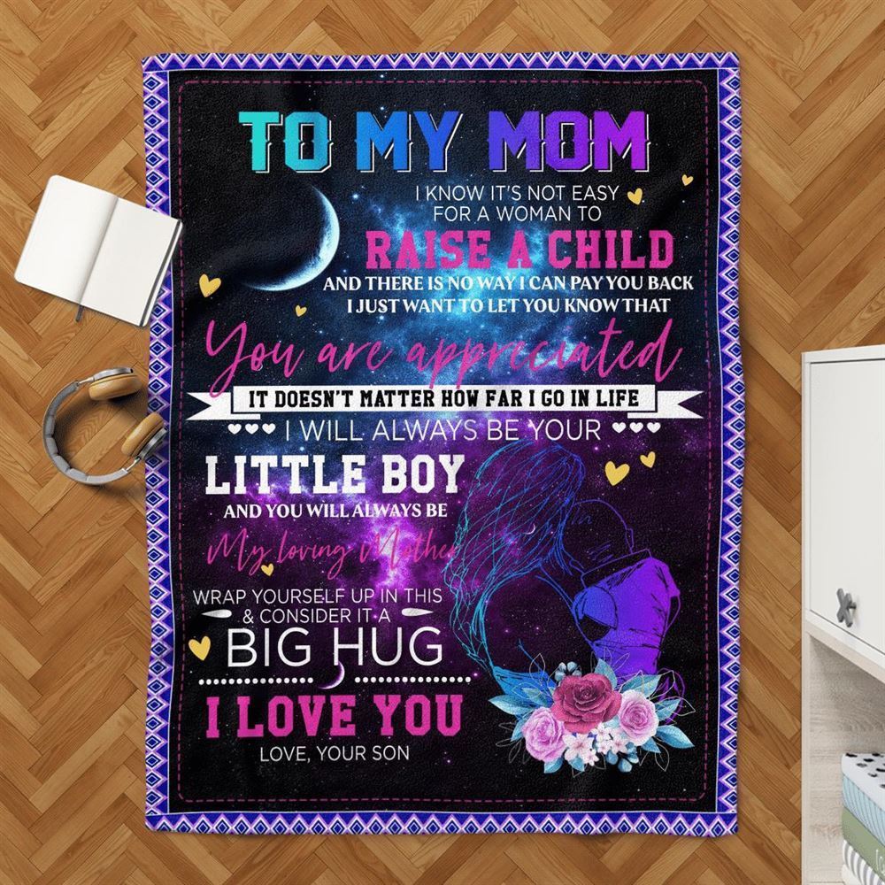 Mother's Day Blanket For Mom You Will Always Loving Mother Blanket, Birthday Gift