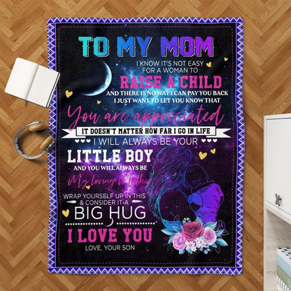 Mother's Day Blanket For Mom You Will Always Loving Mother Blanket, Birthday Gift