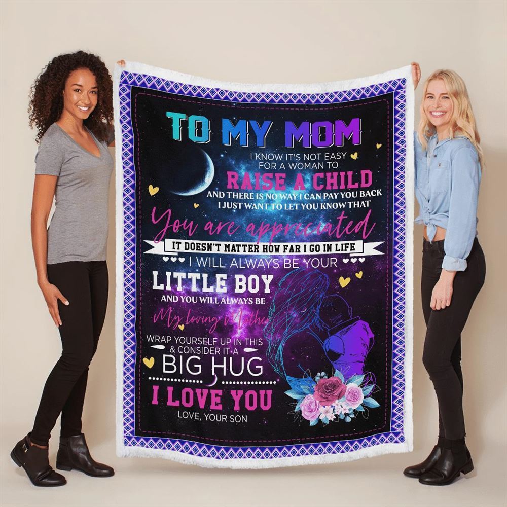 Mother's Day Blanket For Mom You Will Always Loving Mother Blanket, Birthday Gift